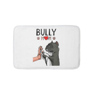 American Bully Mam Cute Dog Mama Funny Women Badmat