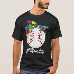 American Bully Mam Messy Bun Hair Glasses Bully Ma T-shirt