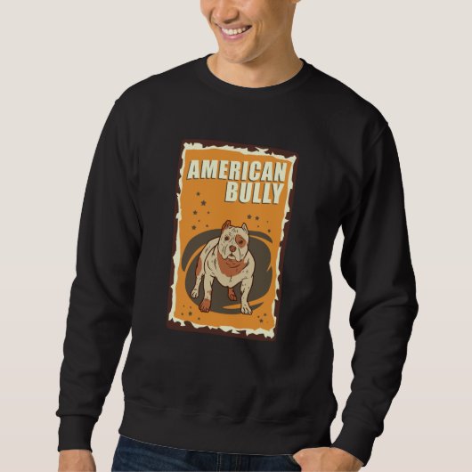 American Bully Retro | Amerikaanse stichtingen van Trui (Voorkant)