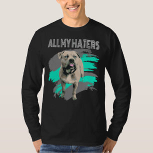 American Bully XL Pit Bull Lijst Hond Aanval Hond T-shirt