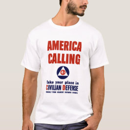 American Calling - Civilian Defence T-shirt