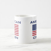 American Citizen Bold USA Flag Classic Mug (Centre)