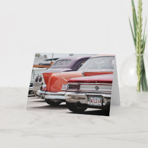 American Classic Car Lover's Notecard Kaart
