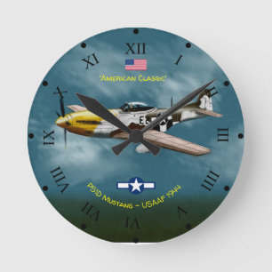 American Classic P51D Mustang Watch Ronde Klok