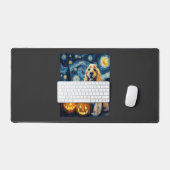 American Cocker Spaniel Chien Mignon Halloween Jac (Clavier et souris)