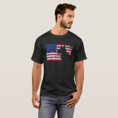 American Corgi T-shirt (Voorkant volledig)