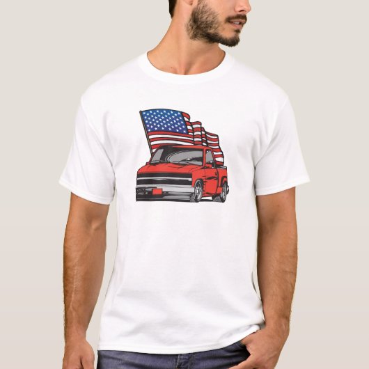 American Custom Truck T-shirt (Voorkant)