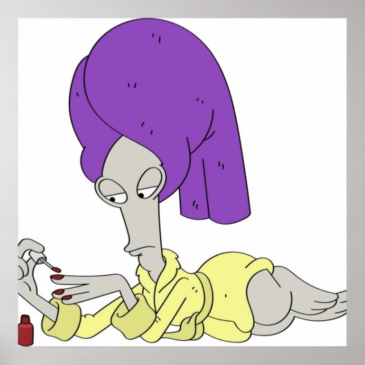 American Dad Roger Poster (Voorkant)