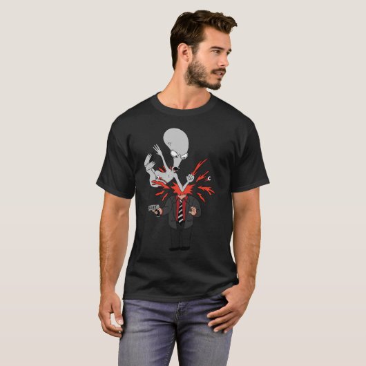 AMERICAN DAD ROGER SLAM65 T-SHIRT (Voorkant volledig)