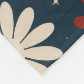 American Daisy's  Fleece Deken (Hoek)