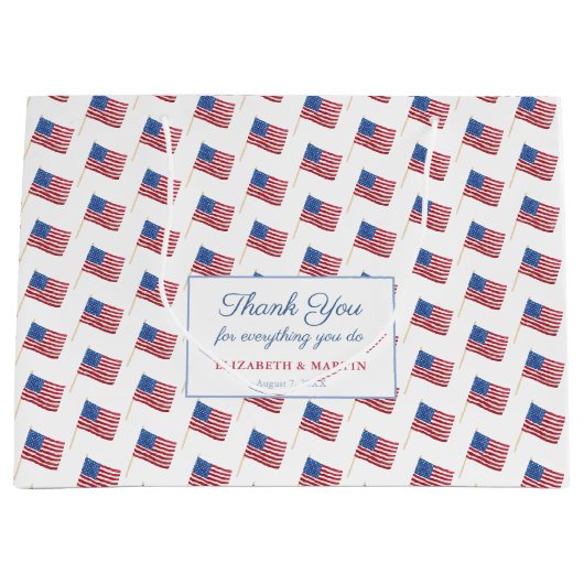 American dank u voor uw servicepakket groot cadeauzakje (Voorkant)