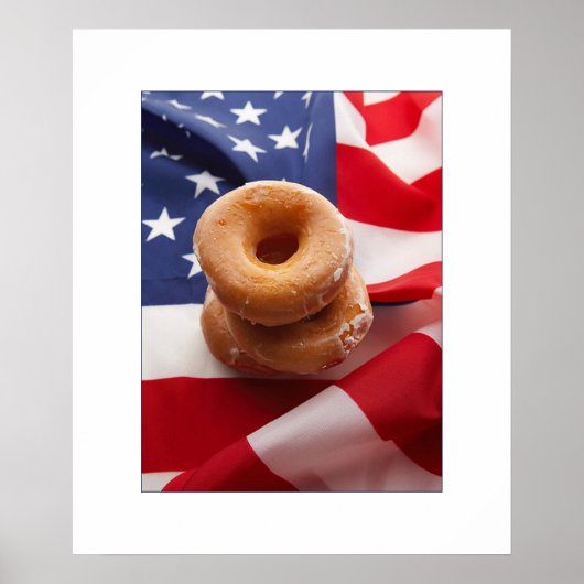 American Diet Creative Photography Poster (Voorkant)