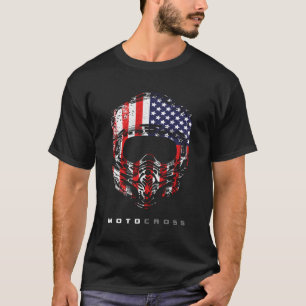 American Dirt Bike Motorcross Motorcross Vuilfiets T-shirt