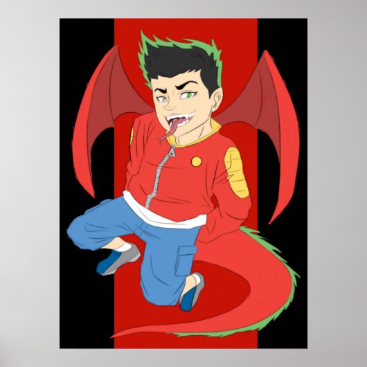 American Dragon  Jake Long Poster (Voorkant)