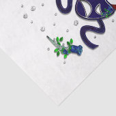 American Drama Comedy & Tragische Tissuepapier (Detail)