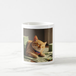 American Dream = Cat Nap – Grappige Kat Mok