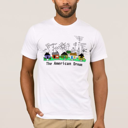 American Dream Ham Radio TShirt (Devant)