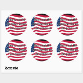 American Dream Ronde Sticker (Vel)