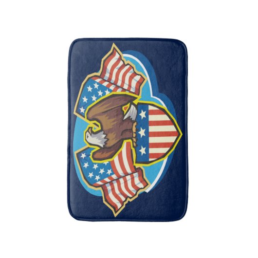 American Eagle Bath Mat (Voorkant Verticaal)