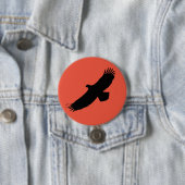 American Eagle Button Rood - Aangepaste kleur (In situ)
