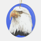 American Eagle Dated Ornament (Links)