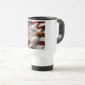 American Eagle Drapeau Voyage Mug (Devant droit)
