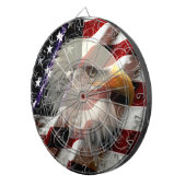 American Eagle Flag Dart Board Dartbord (Voorkant Rechts)