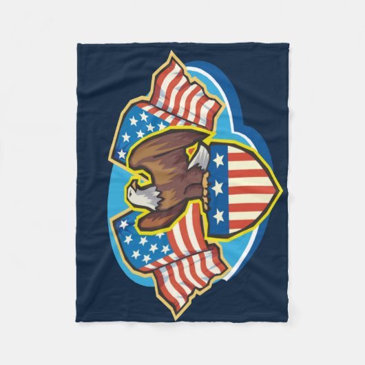 American Eagle Fleece Blanket (Voorkant)