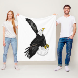 American Eagle Fleece Blanket Deken