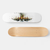 American Eagle Grunge Custom Pro Park Board Skateboard (Horizontaal)