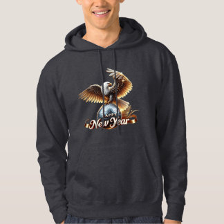 "American Eagle Happy New Year Sweat - shirt à cap