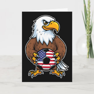 American Eagle Holding Voetbal Ll Speler _1  Kaart