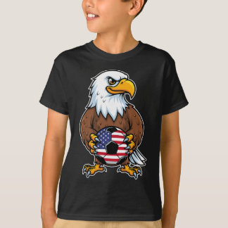 American Eagle Holding Voetbal Ll Speler _1  T-shirt
