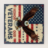 American Eagle Honor Our Veterans Legpuzzel (Horizontaal)