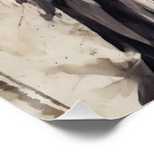 American Eagle no 5 Glanzend Poster Perfect Poster (Hoek)