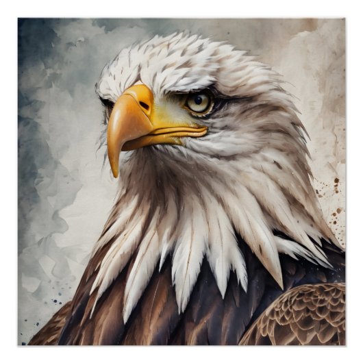 American Eagle no 8 Glanzend Poster Perfect Poster (Voorkant)