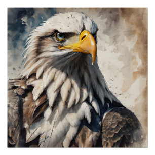 American Eagle no 9 Glanzend Poster Perfect Poster