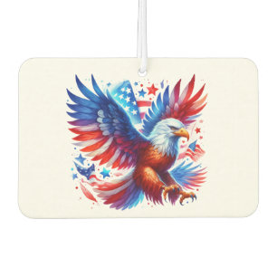 American Eagle Patriotic Design rood wit blauw Luchtverfrisser