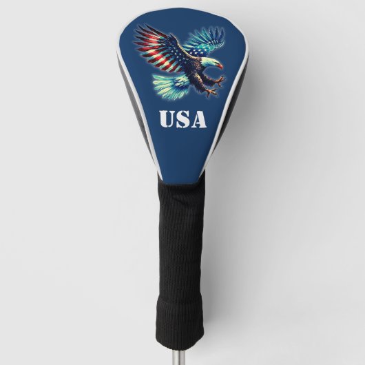 American Eagle Patriotic USA Golfheadcover (Voorkant)