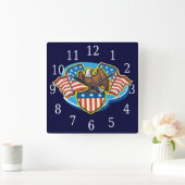 American Eagle Square Clock Vierkante Klok (Huis)