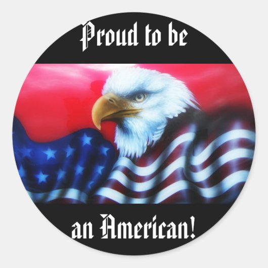 American Eagle Sticker (Voorkant)