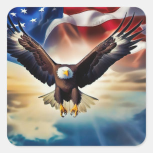 American Eagle Sticker