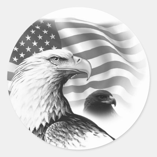 American Eagle Sticker (Voorkant)