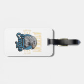 American Eagle Superior Kwaliteit Patriottisch Bagagelabel (Achterkant horizontaal)