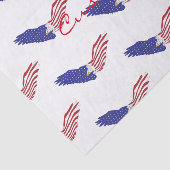 American Eagle Thunder_Cove Patriotic op 4 juli Tissuepapier (Detail)