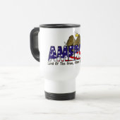 American Eagle Travel Mug Reisbeker (Voorkant links)