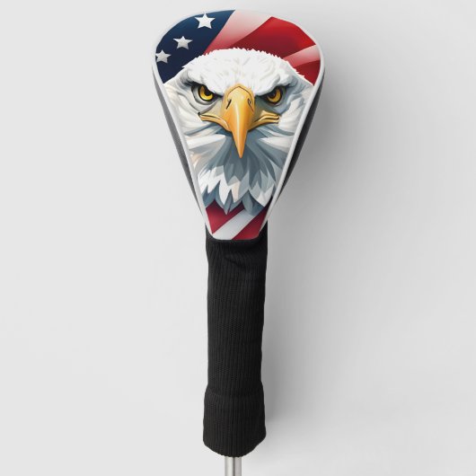 American Eagle, Verenigde Staten, 4 juli, Golf Hea Golfheadcover (Voorkant)