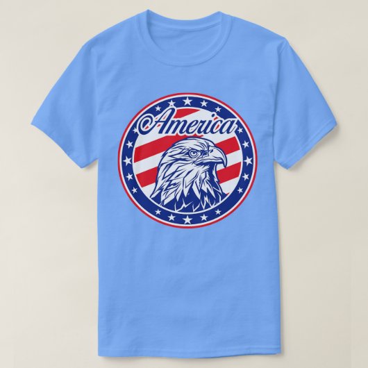 AMERICAN ELLE PIN T-SHIRT (Design voorkant)