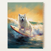 American Eskimo Beach Surf Peinture (Dos)