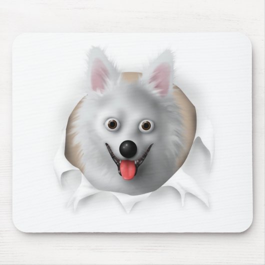American Eskimo Busting Out Muismat (Voorkant)